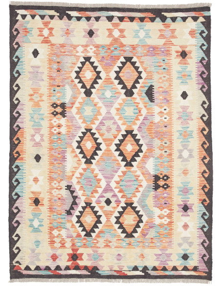 Tappeto Killim Afgahnistan 131x177 Multicolore