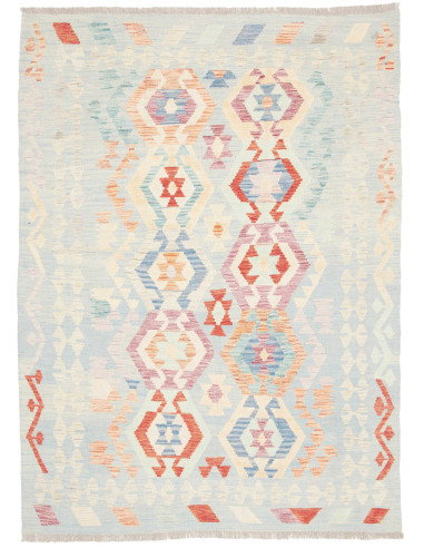 Rug Killim 127x174 Sky Blue