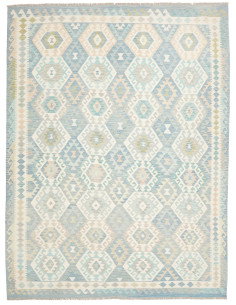 Tappeto Killim Afgahnistan 260x340 Blu Cielo Cr