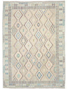 Tappeto Killim Afgahnistan 253x347 Blu Pastello