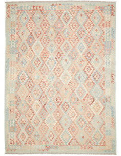 Rug Killim 253x347 Pastel Multicolored (blue Te