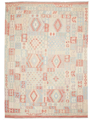 Rug Killim 248x350 Cream Coral