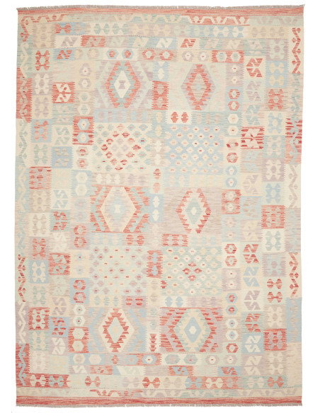 Rug Killim 248x350 Cream Coral