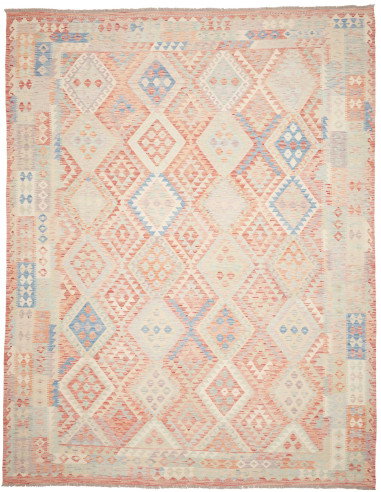 Rug Killim 318x392 Terracotta Sky Blue