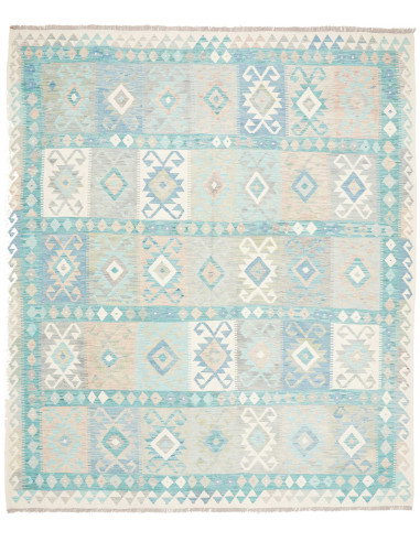 Rug Killim 248x295 Light Blue Turquoise