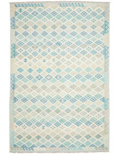 Tappeto Killim Afgahnistan 202x300 Azzurro Turc