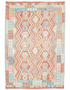 Tappeto Kilim Afghanistan 204x296 Terracotta Ac