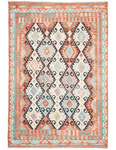 Rug Kilim Afghanistan 203x292 Terracotta Orange
