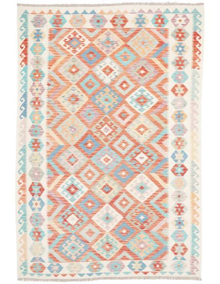 Tappeto Kilim Afghanistan 173x253 Terracotta Az