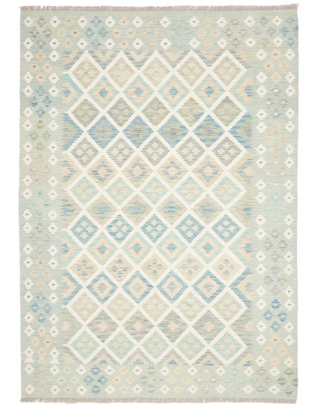 Tappeto Kilim Afghanistan 174x244 Acquamarina A