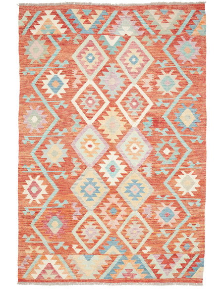 Rug Kilim Afghanistan 168x254 Terracotta Burnt