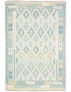 Rug Kilim Afghanistan 167x244 Blue Aqua