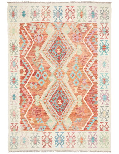 Tappeto Kilim Afghanistan 174x252 Terracotta Ar