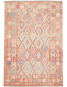 Tappeto Kilim Afghanistan 205x292 Arancione Ter