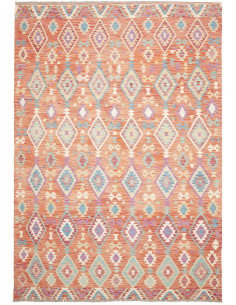 Rug Kilim Afghanistan 207x305 Terracotta Light