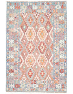 Tappeto Kilim Afghanistan 171x257 Azzurro Aranc