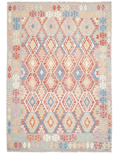 Rug Kilim Afghanistan 178x251 Grey-beige Terrac