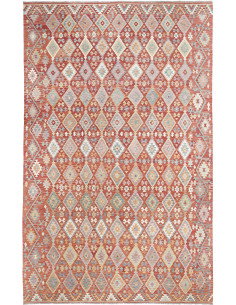 Tappeto Kilim Afghanistan 304x496 Rosso Terraco
