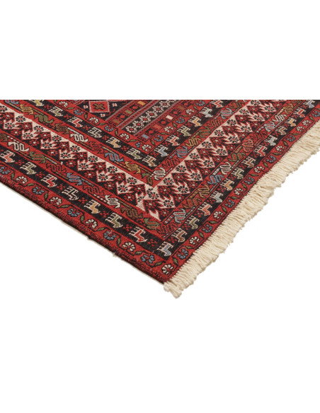 Tappeto Souzani Kilim Persia 196x293 Rosso Bord
