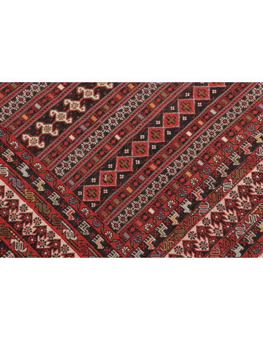 Tappeto Souzani Kilim Persia 196x293 Rosso Bord