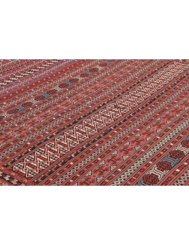Tappeto Souzani Kilim Persia 196x293 Rosso Bord