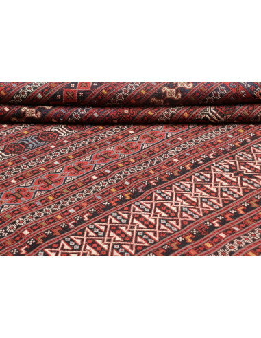 Rug Souzani Kilim Persia 196x293 Burgundy Red N