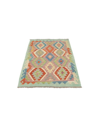 Kilim 101x150 Cm Kilim, Afghanistan, Hand-carded Wool (warp: