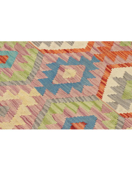 Kilim 101x150 Cm Kilim, Afghanistan, Hand-carded Wool (warp: