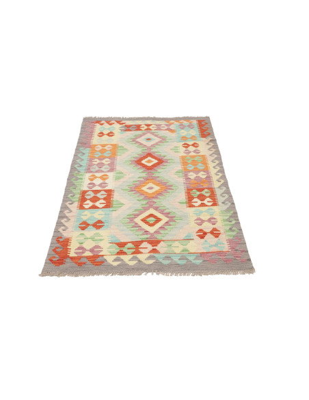 Kilim 96x149 Cm Kilim, Afghanistan, Hand-carded Wool (warp: