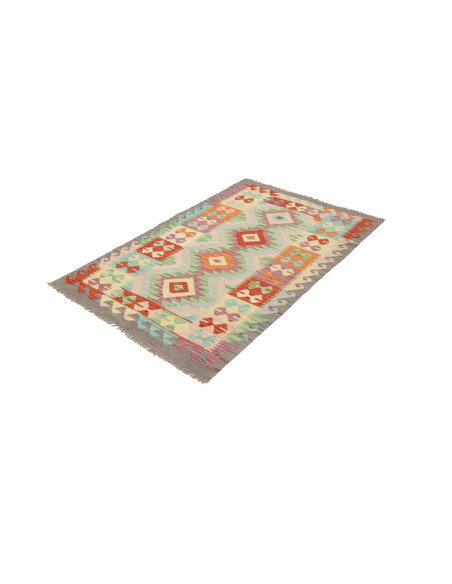 Kilim 96x149 Cm Kilim, Afghanistan, Hand-carded Wool (warp: