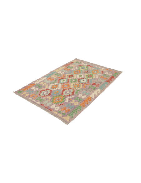 Kilim 105x147 Cm Kilim Afghanistan Hand-carded Wool (warp: