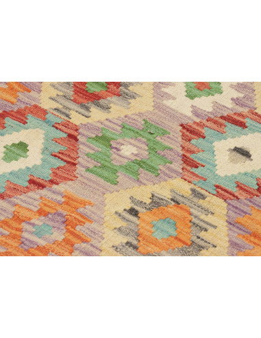 Kilim 105x147 Cm Kilim Afghanistan Hand-carded Wool (warp: