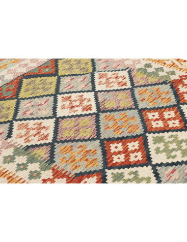 Kilim 125x184 Cm Kilim Afghanistan Hand-carded Wool (warp: