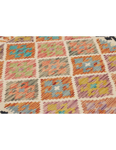 Kilim 99x199 Cm Kilim Afghanistan Lana Cardata A Mano