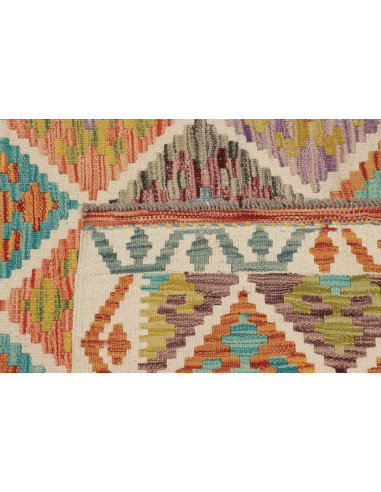 Kilim 99x199 Cm Kilim Afghanistan Hand-carded Wool (warp