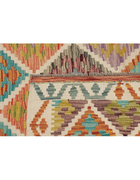 Kilim 99x199 Cm Kilim Afghanistan Lana Cardata A Mano