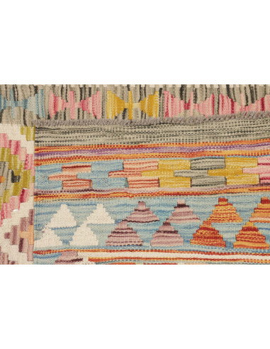 Kilim 102x204 Cm Kilim, Afghanistan, Hand-carded Wool,