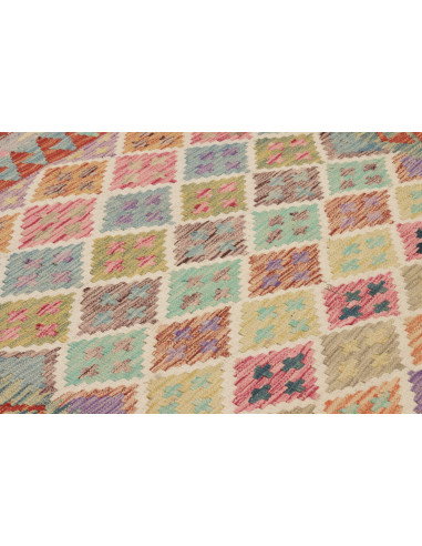 Kilim 101x190 Cm Kilim Afghanistan Hand-carded Wool (warp: