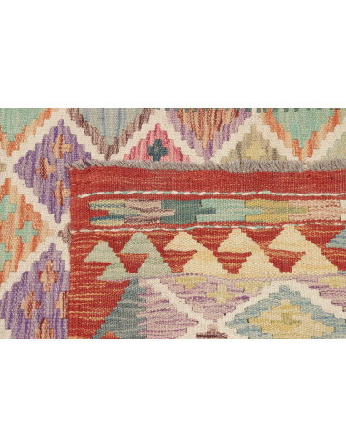 Kilim 101x190 Cm Kilim Afghanistan Hand-carded Wool (warp: