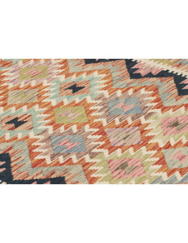 Kilim 101x198 Cm Kilim, Afghanistan, Lana Cardata A Mano,