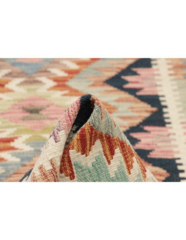 Kilim 101x198 Cm Kilim, Afghanistan, Lana Cardata A Mano,