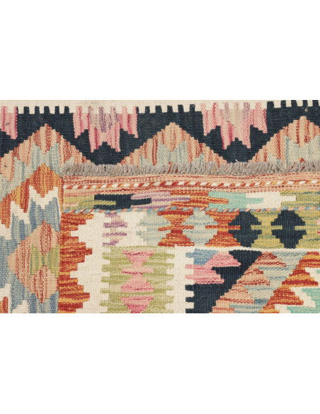 Kilim 101x198 Cm Kilim, Afghanistan, Hand-carded Wool,