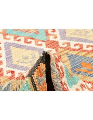 Kilim 206x289 Cm Kilim Afghanistan Lana Cardata A Mano