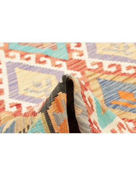 Kilim 206x289 Cm Kilim Afghanistan Lana Cardata A Mano