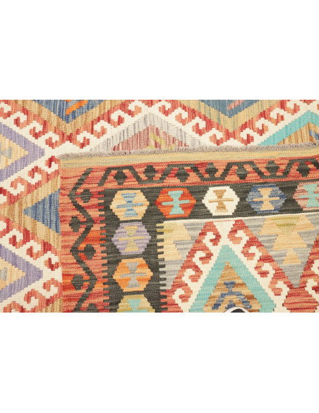 Kilim 206x289 Cm Kilim Afghanistan Lana Cardata A Mano