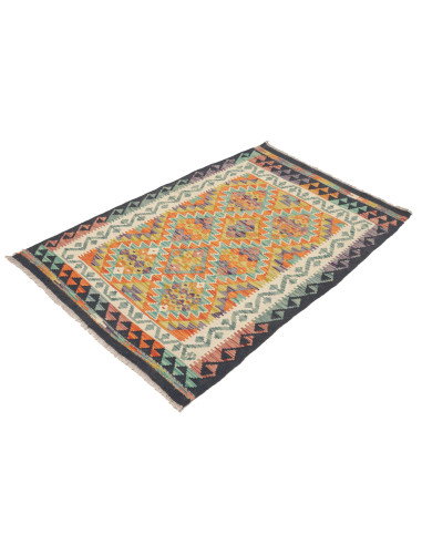 Kilim 97x148 Cm Kilim, Afghanistan, Hand-carded Wool (cotton