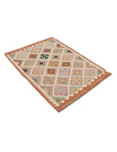 Kilim 102x147 Cm Kilim Afghanistan Hand-carded Wool Cotton