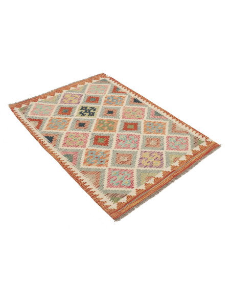Kilim 102x147 Cm Kilim Afghanistan Hand-carded Wool Cotton