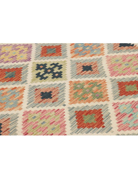 Kilim 102x147 Cm Kilim Afghanistan Hand-carded Wool Cotton