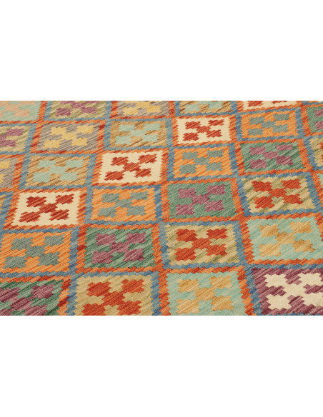 Kilim 201x291 Cm Kilim Afghanistan Hand-carded Wool